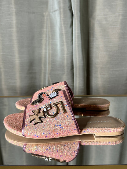NEW Pink Bling Sandals
