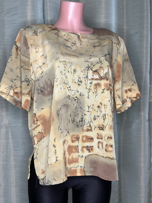 Che' Brown Blouse