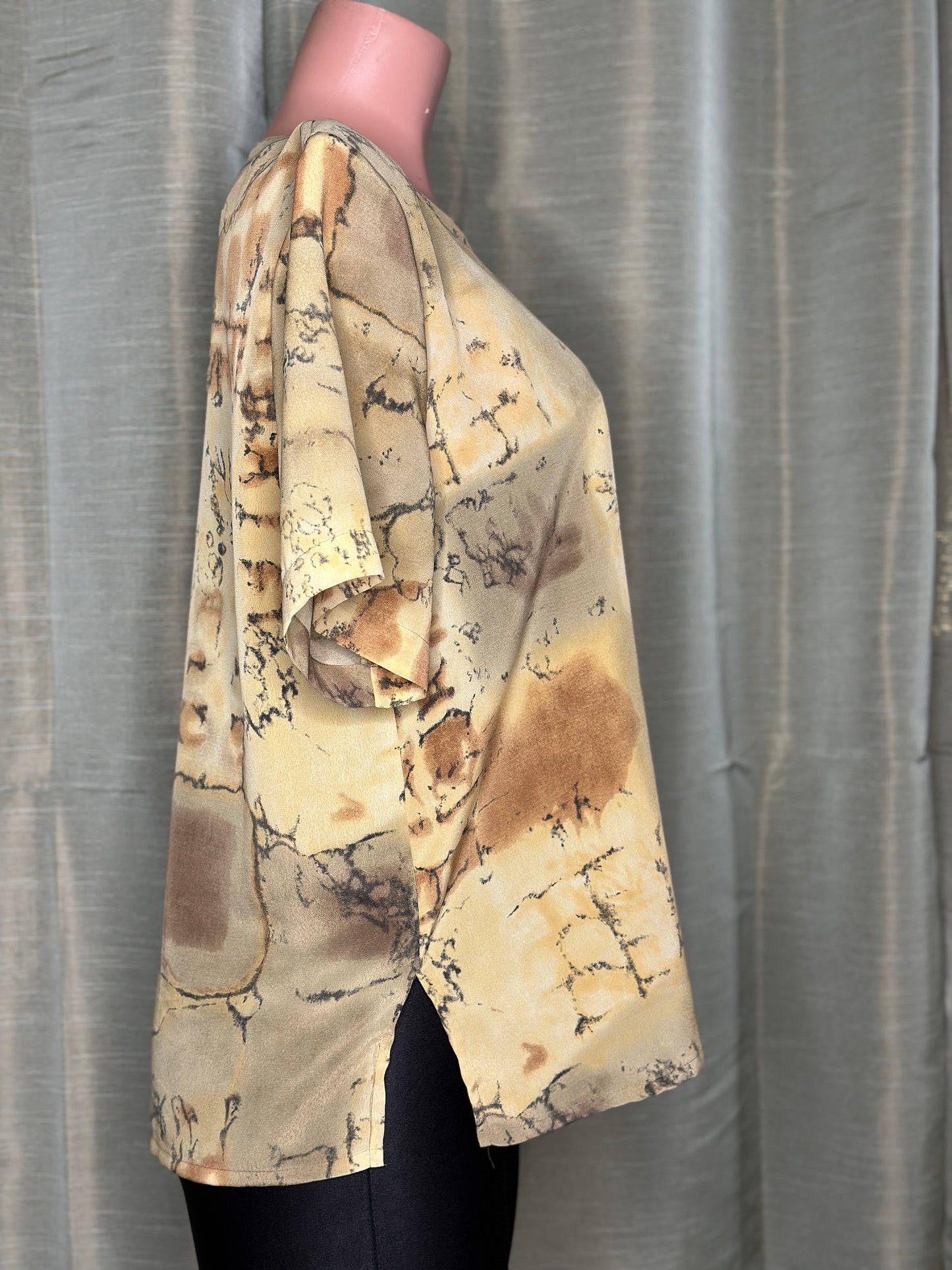 Che' Brown Blouse