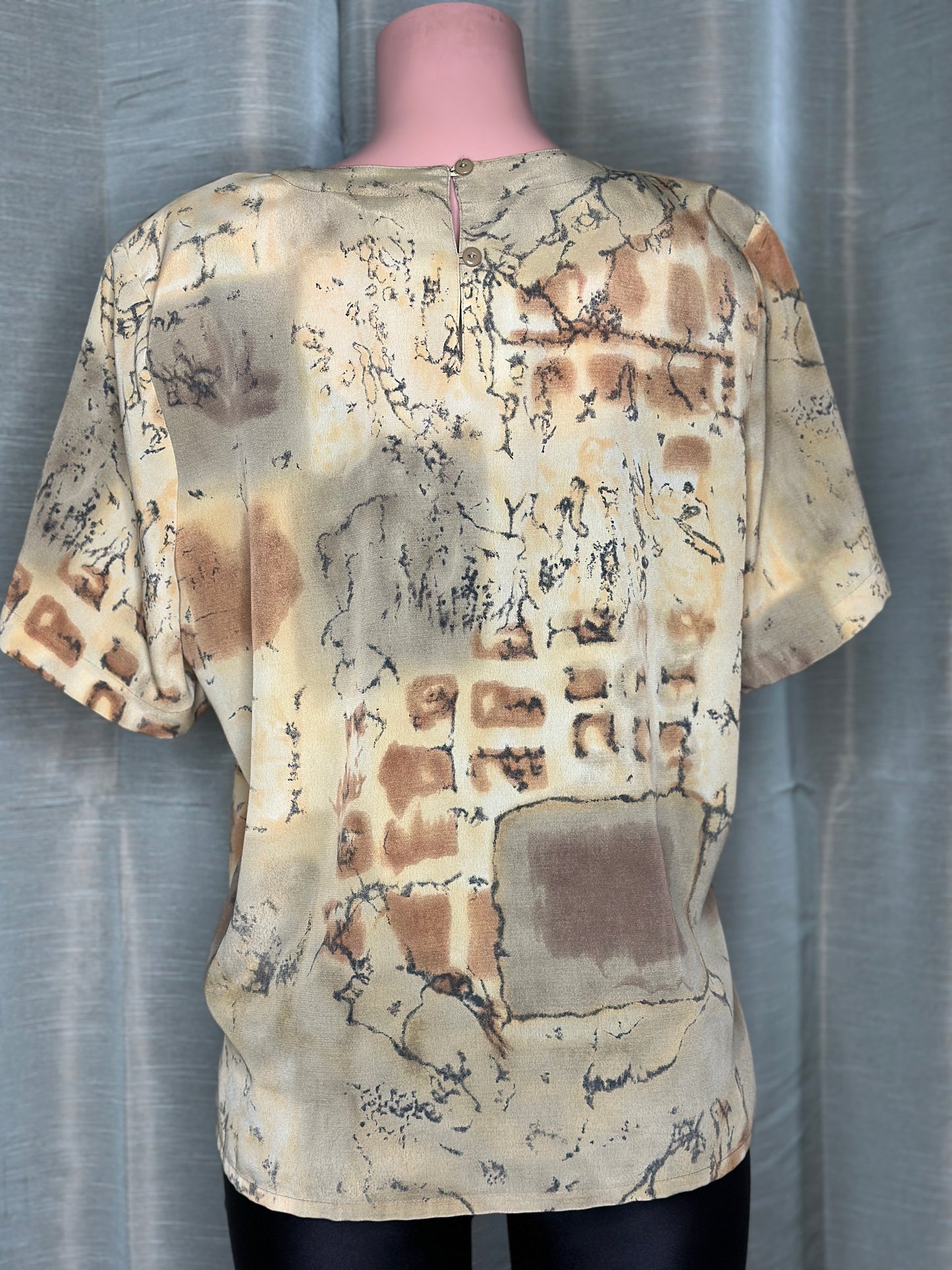 Che' Brown Blouse