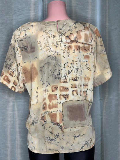 Che' Brown Blouse